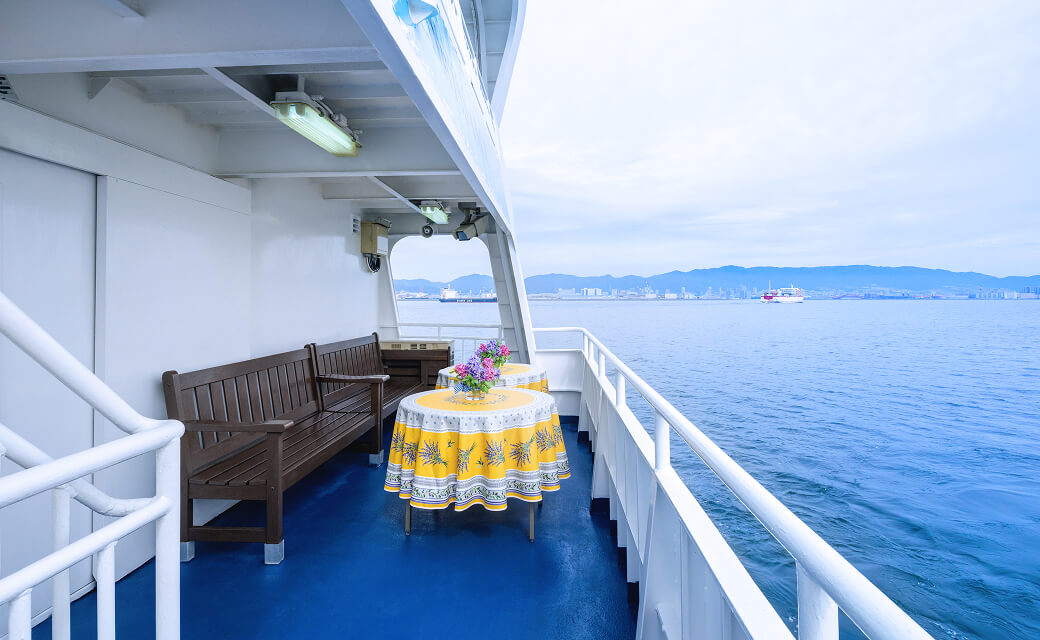 Stern Deck スターンデッキの写真